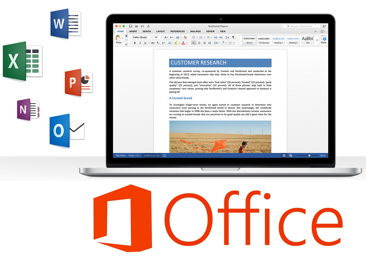 The new microsoft office for mac windows 7
